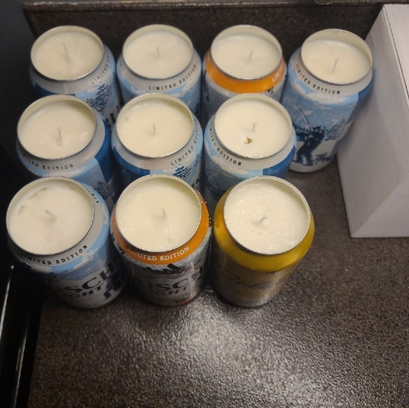 Homemade Beer Can Candles - Picture 2 of 4